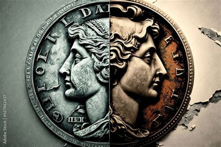 Two sides of the ___ coin