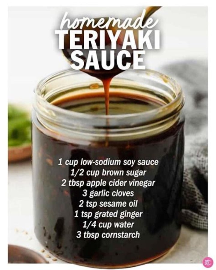 Type of sauce used in teriyaki