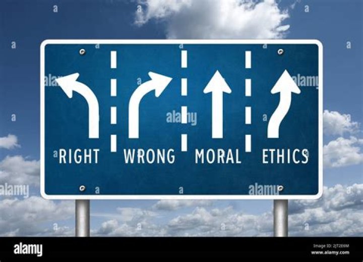 Unconcerned with what's right and wrong