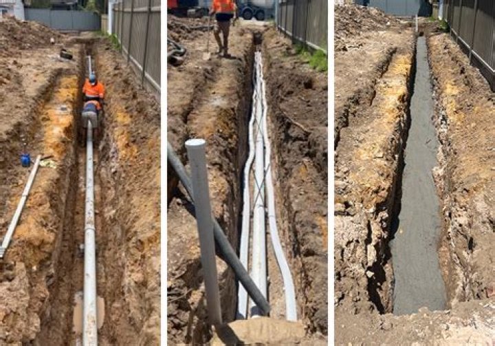 Underground sanitation conduits