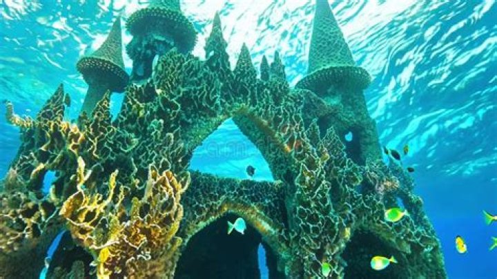 Underwater coral structure