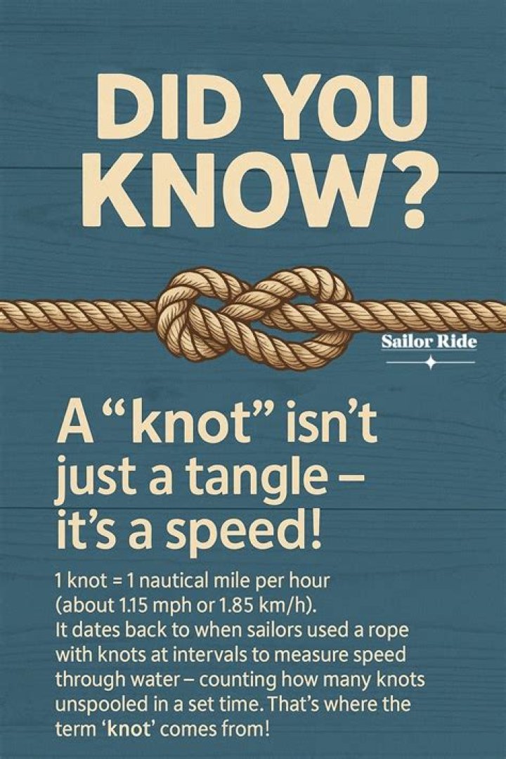 Unit of speed at sea