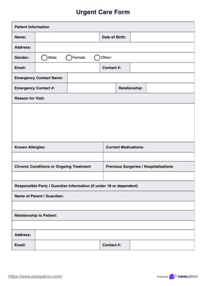 Urgent care sites: Abbr.