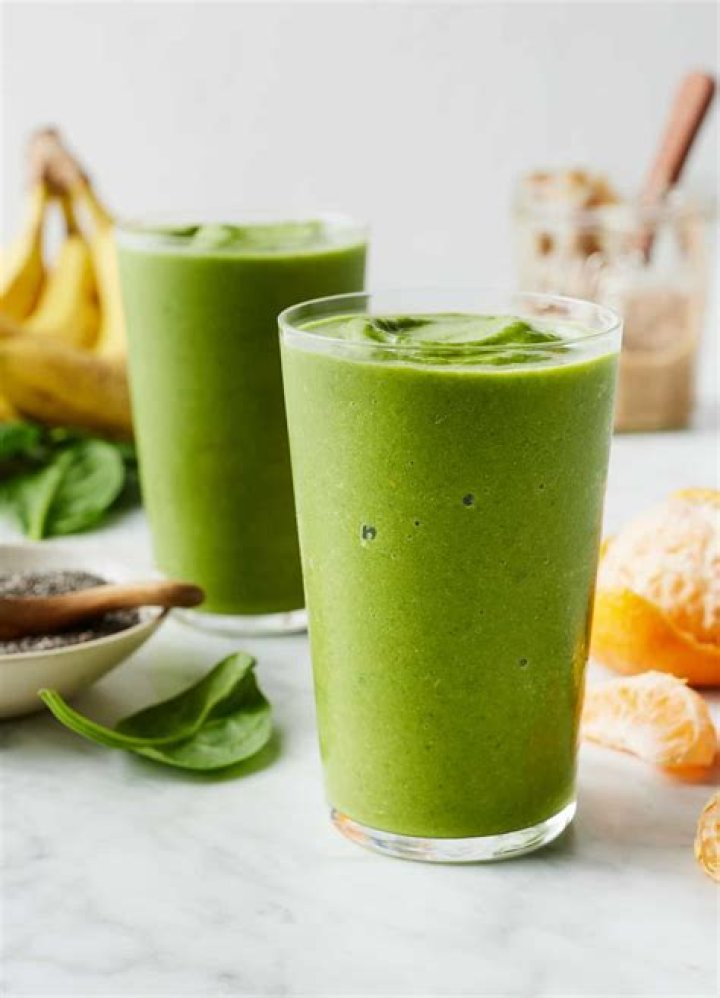 Veggie in some green smoothies