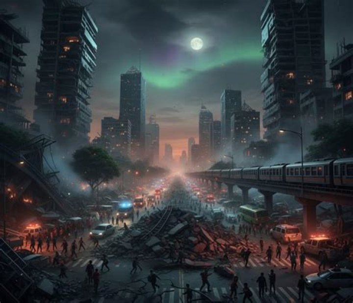 Violently gush forth