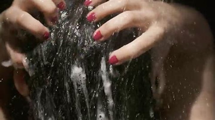 Wash the shampoo out