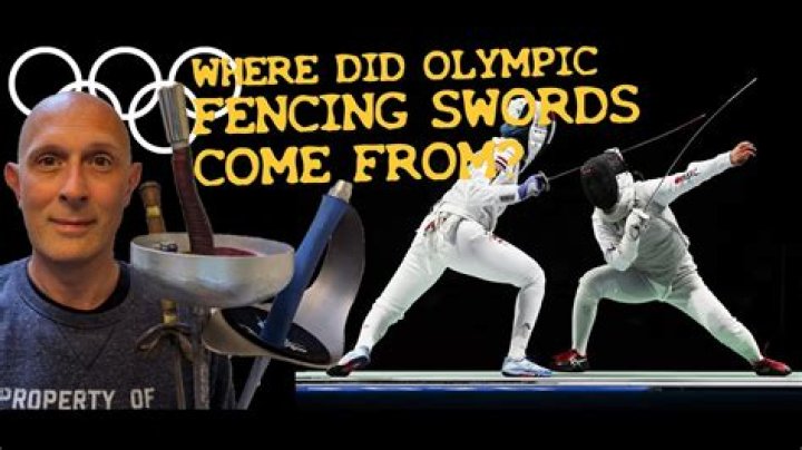 Weapon used by Olympic fencers