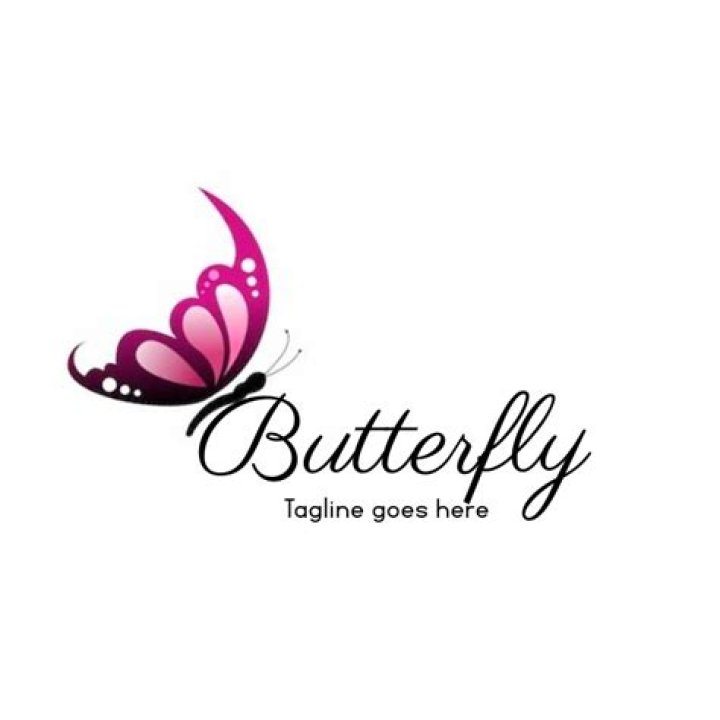 Web portal with a butterfly logo