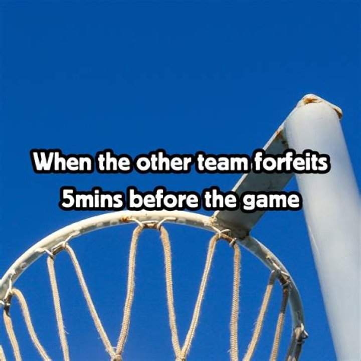 What a game is won by when the other team forfeits