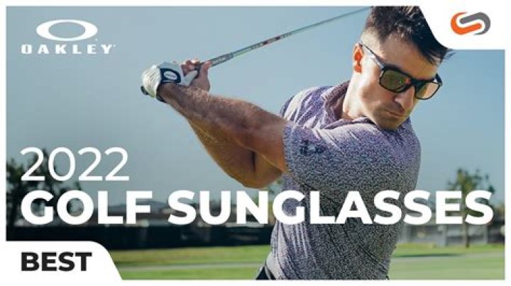 What a golfer might wear to shade their eyes