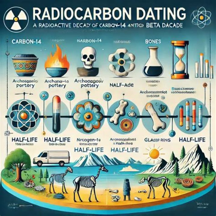 What carbon dating is used to measure