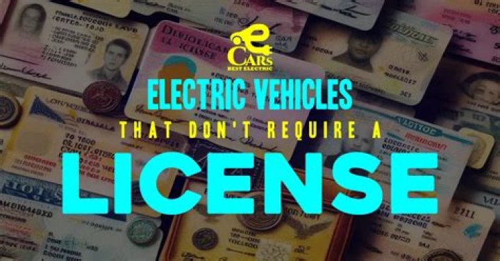 What electric cars don't require