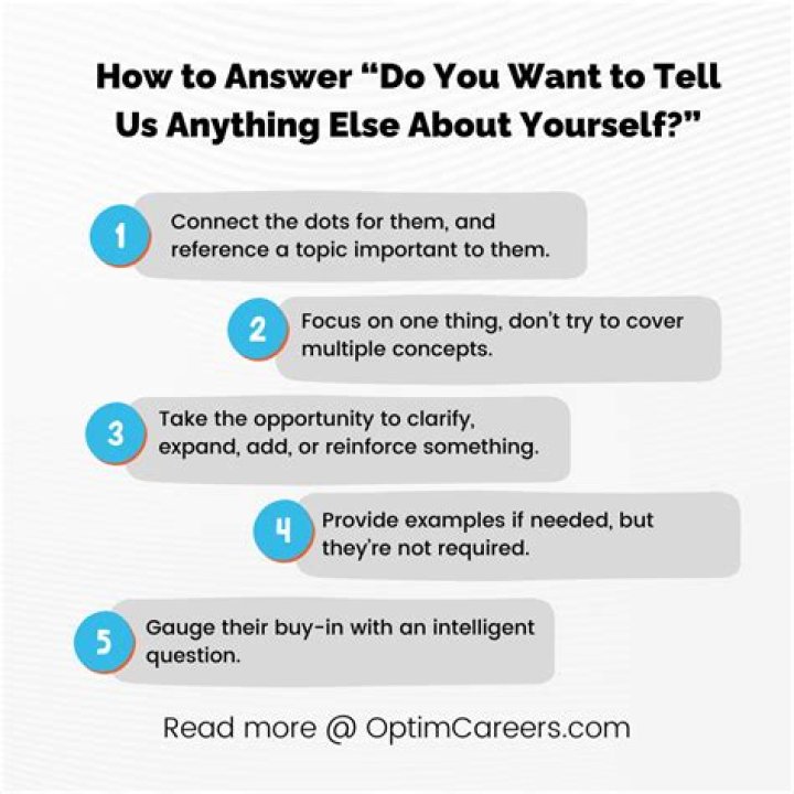 What else do you ___ to know?