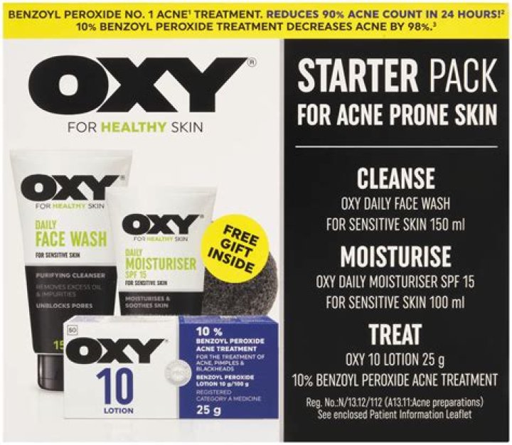 What Oxy products treat