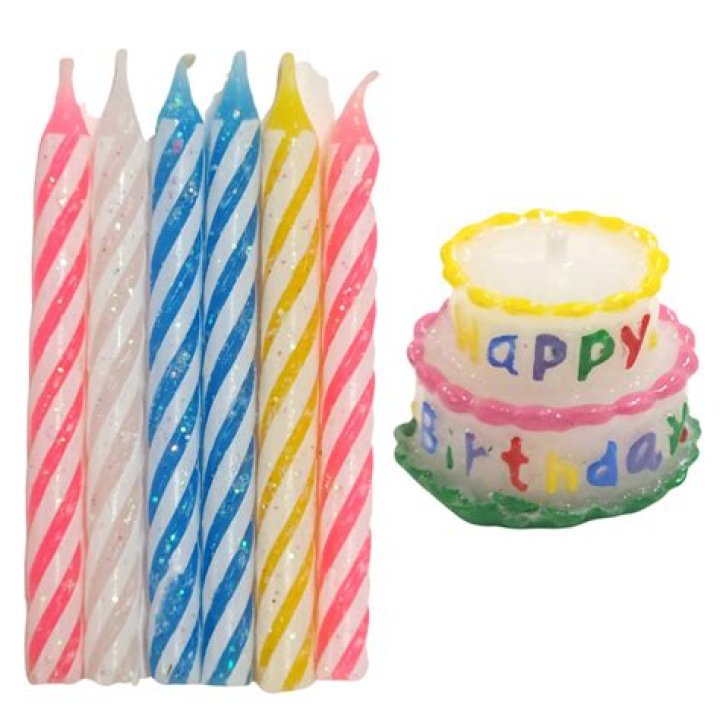 What the number of birthday candles may represent