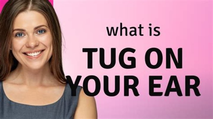 What you tug in charades to indicate sounds like