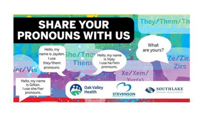 What ___ your pronouns?