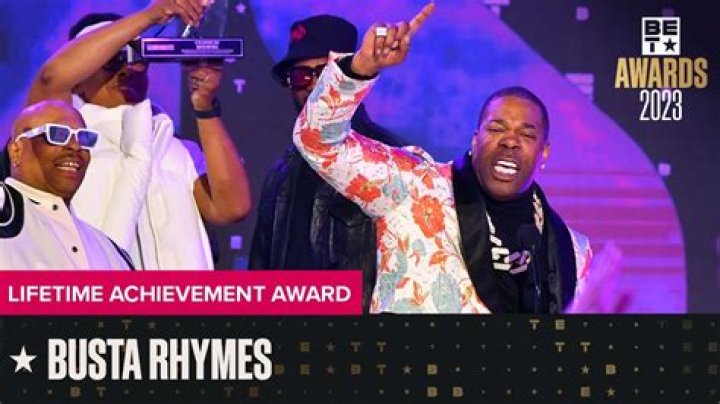 What's It Gonna Be?! rapper who won the 2023 BET Lifetime Achievement Award: 2 wds.
