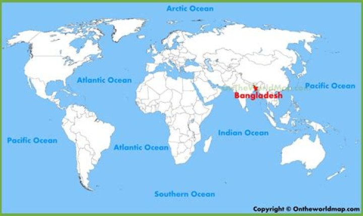 Where Bangladesh is