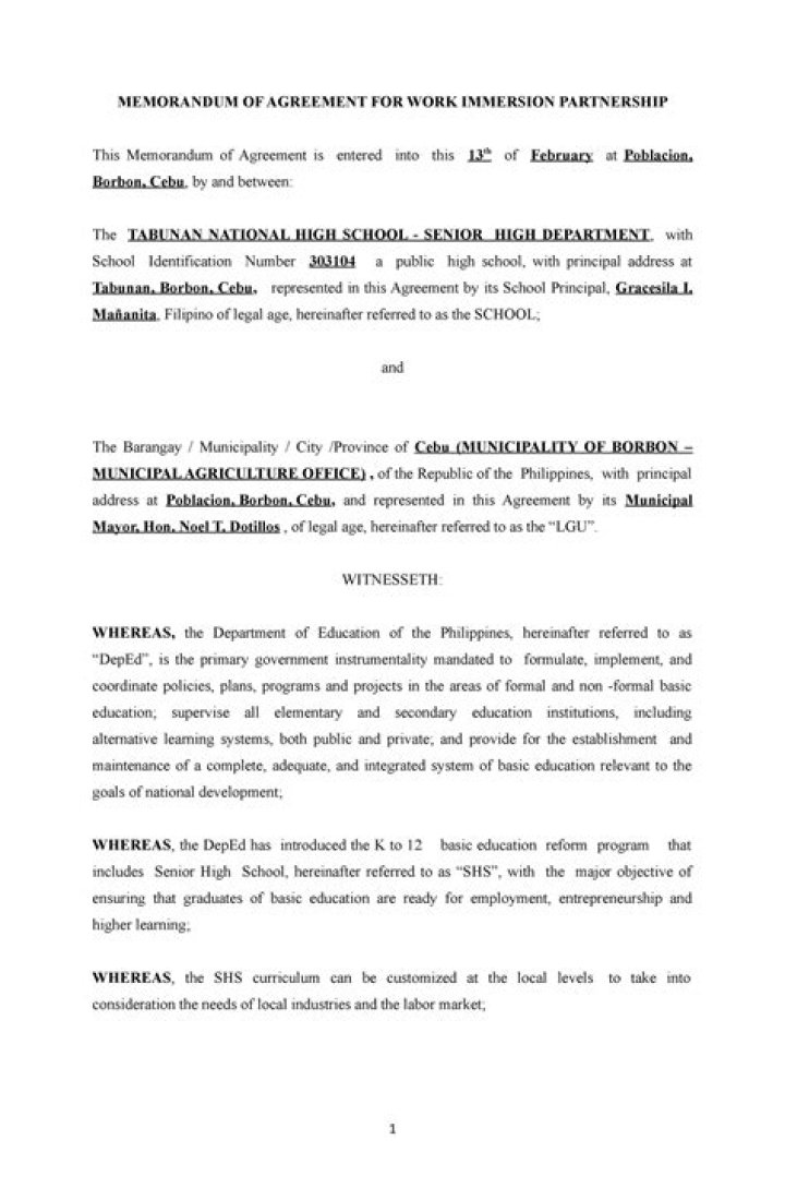 Word of agreement in Paris