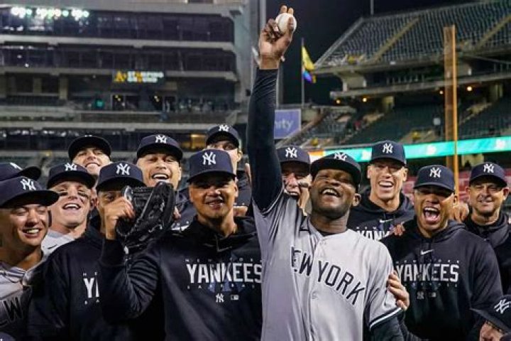 Yankees pitcher who threw a perfect game in 2023: 2 wds.