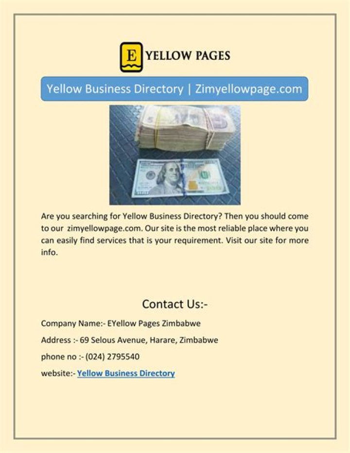 Yellow ___ (business directory)