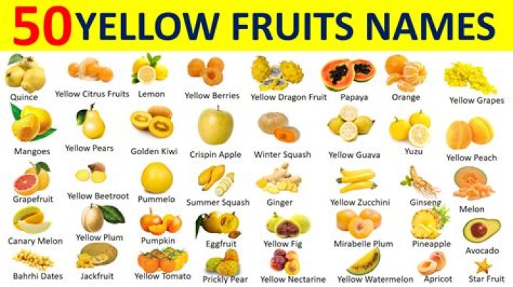 Yellow-skinned fruit
