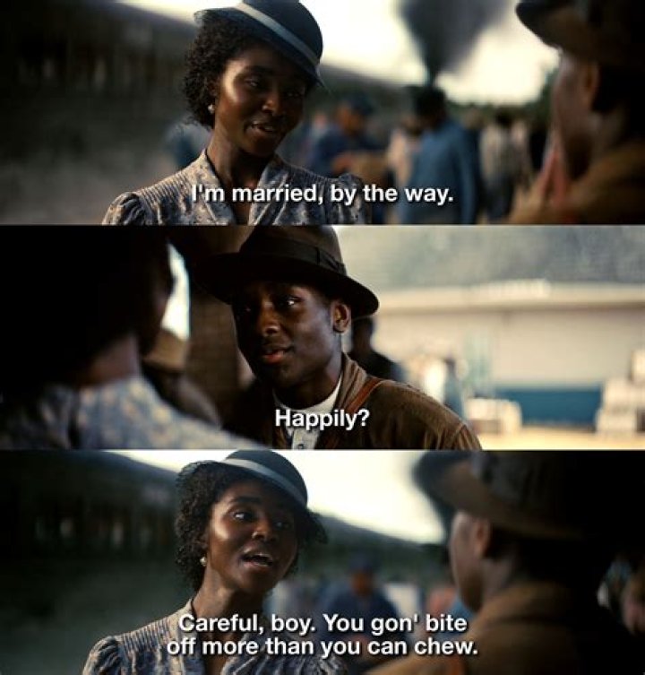 You ___ off more than you can chew