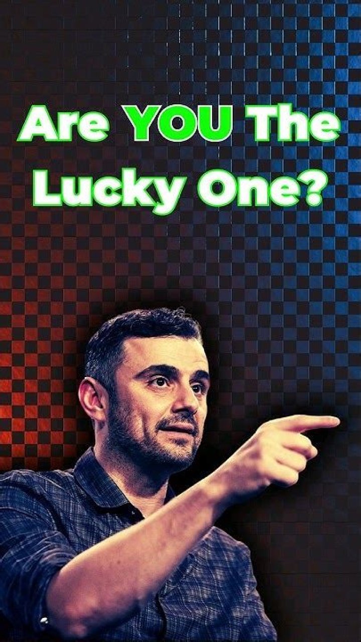 ___ you the lucky one!