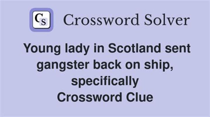 Young lady in Scotland